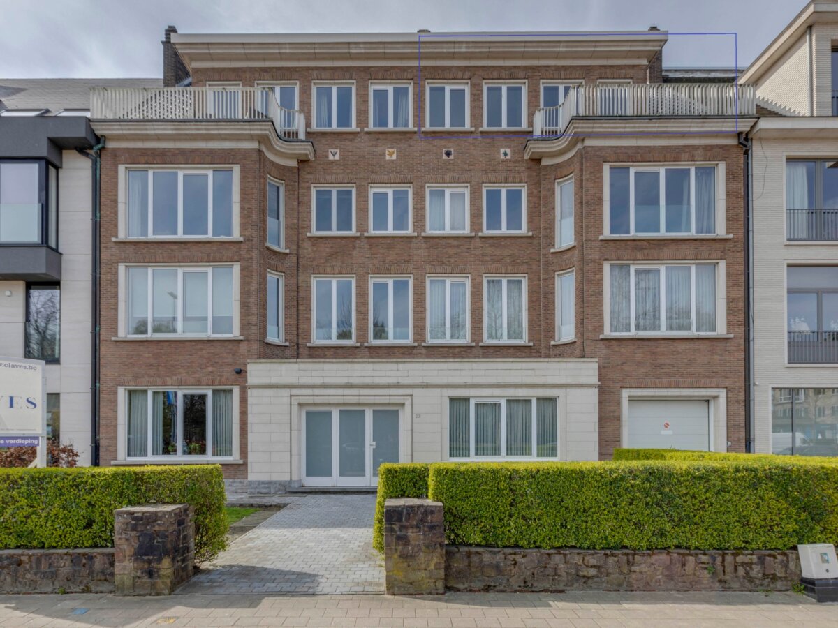 Ruim en verzorgd twee slaapkamer appartement met zicht op het stadspark