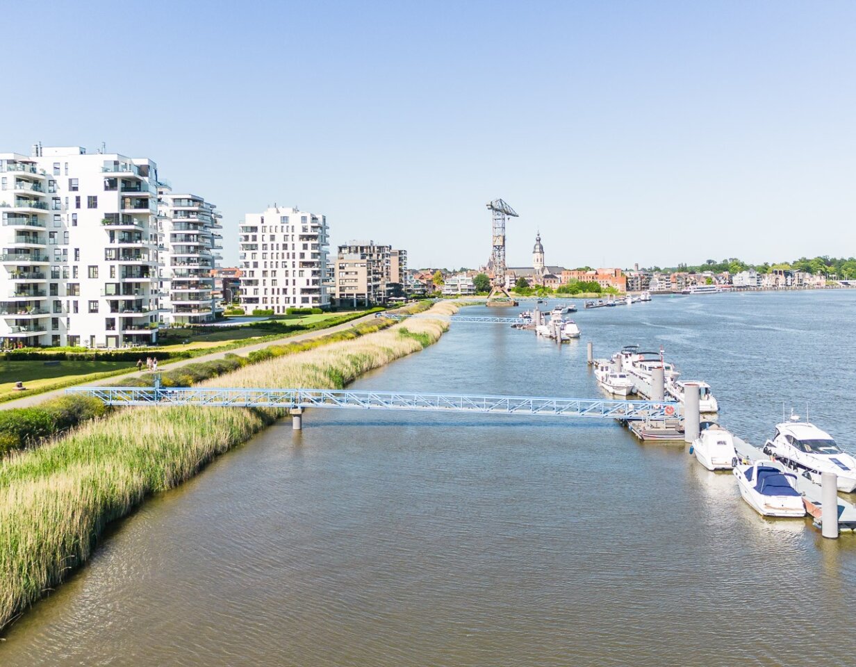 Prachtig wonen aan de Schelde