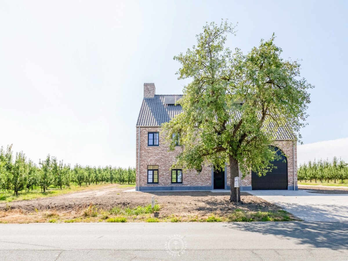 Prachtige nieuwbouw villa met panoramisch uitzicht op groene omgeving