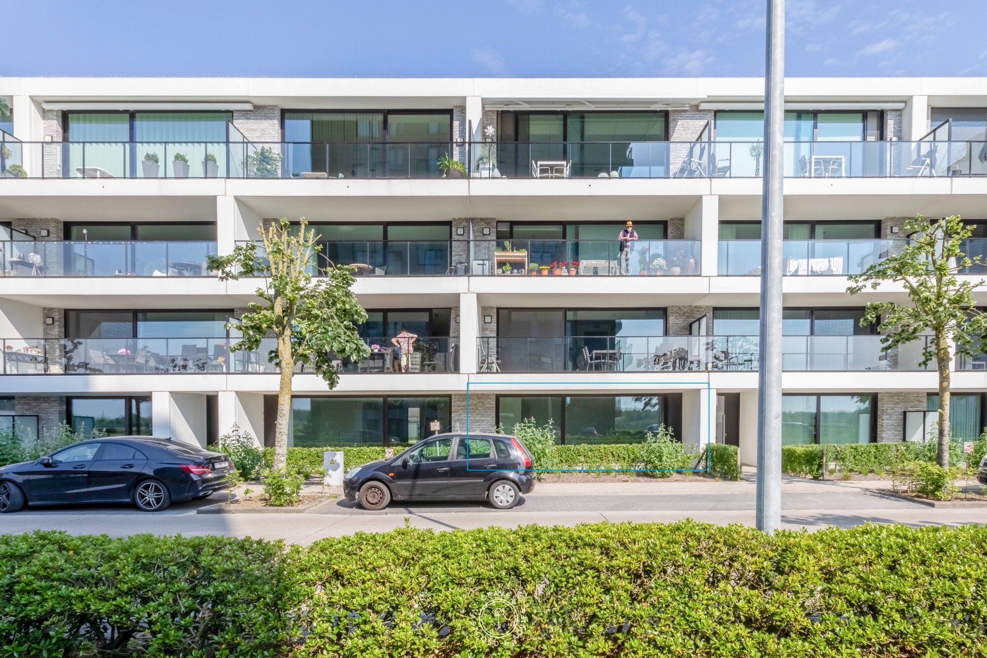 Stijlvol meets duurzaam : gelijkvloers appartement met tuintje vlakbij de Schelde