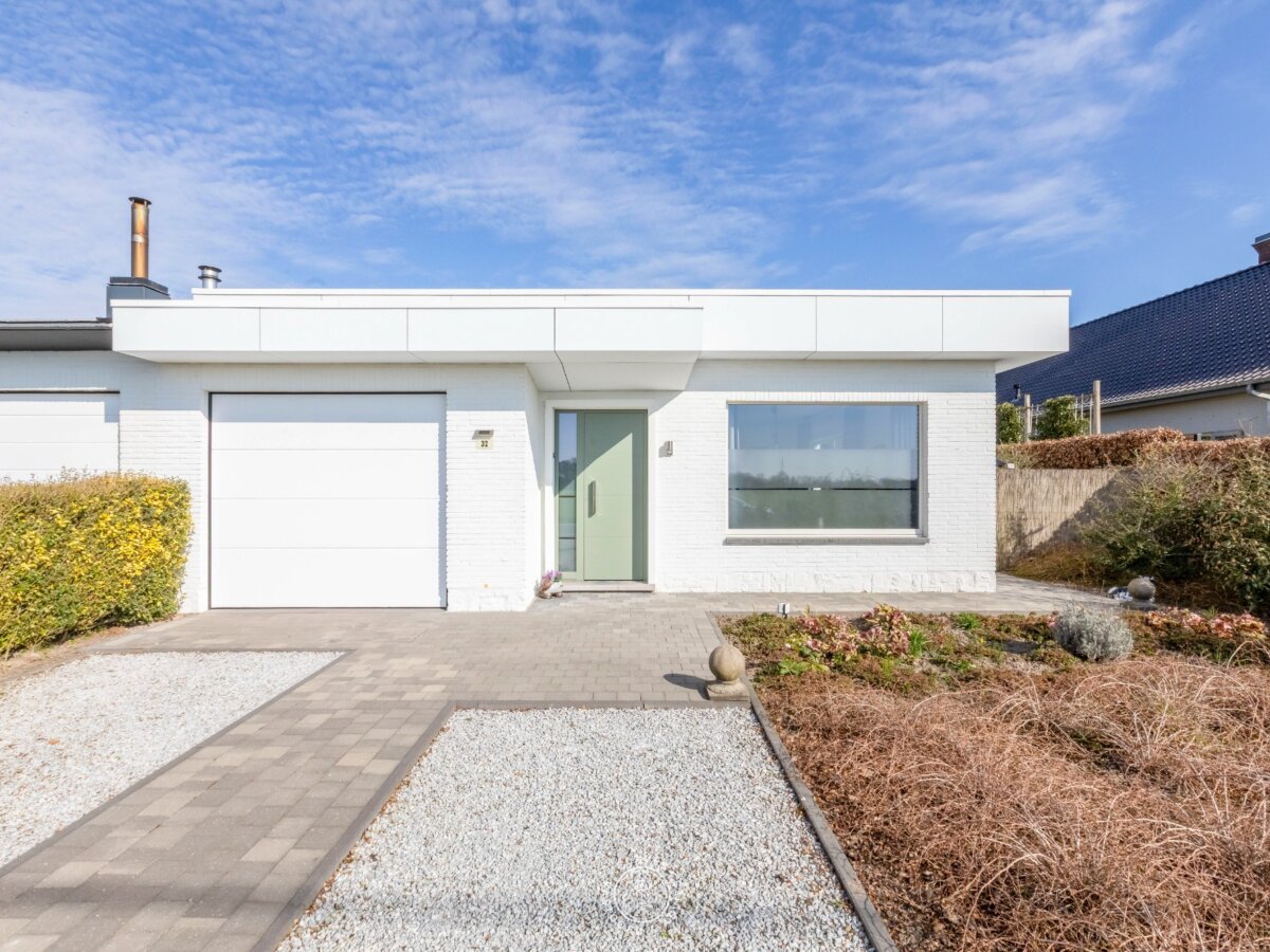 Instapklare bungalow met open zicht en groene omkadering