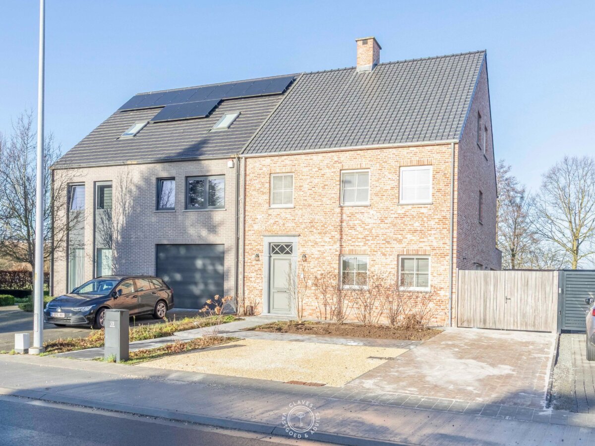 Energiezuinige halfopen bebouwing met mogelijkheden