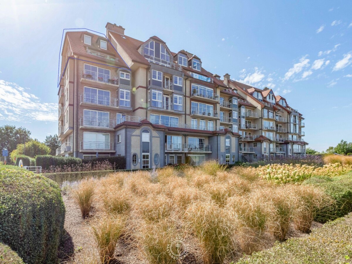 Ruim duplex-appartement met twee terrassen en garagebox aan de jachthaven van Blankenberge