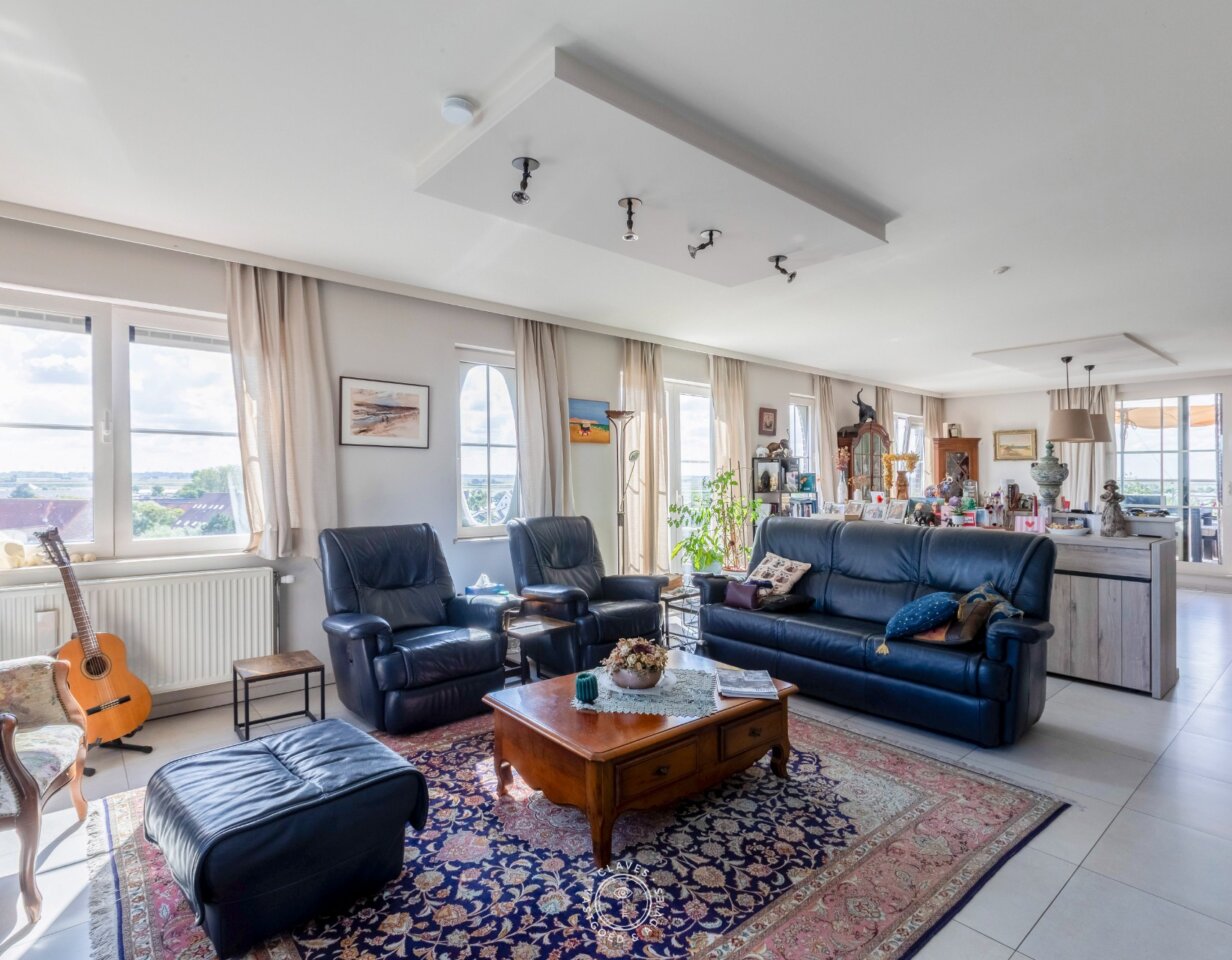 Ruim duplex-appartement met twee terrassen en garagebox aan de jachthaven van Blankenberge