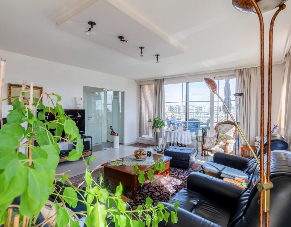 Ruim duplex-appartement met twee terrassen en garagebox aan de jachthaven van Blankenberge