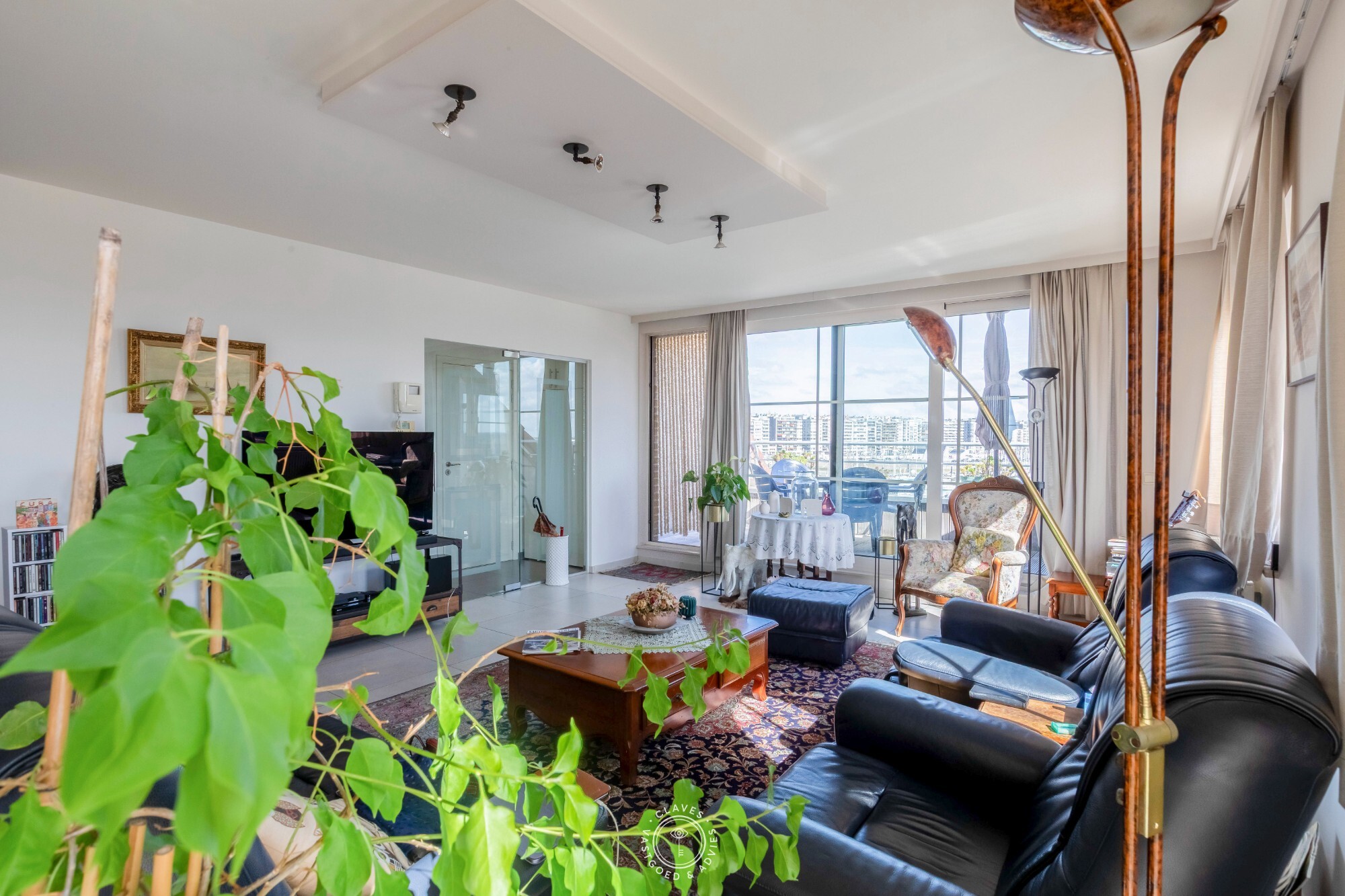Ruim duplex-appartement met twee terrassen en garagebox aan de jachthaven van Blankenberge