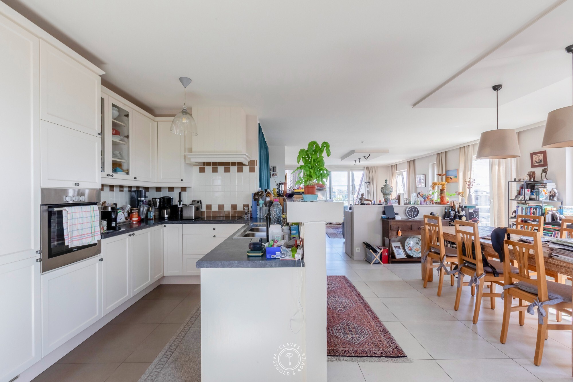 Ruim duplex-appartement met twee terrassen en garagebox aan de jachthaven van Blankenberge