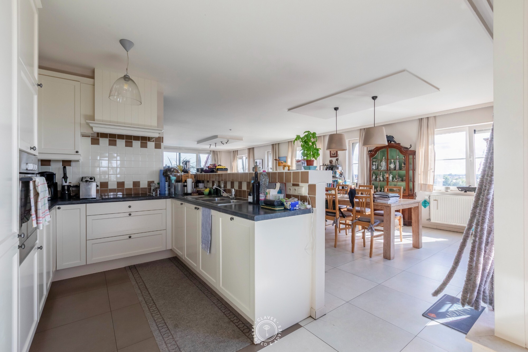Ruim duplex-appartement met twee terrassen en garagebox aan de jachthaven van Blankenberge