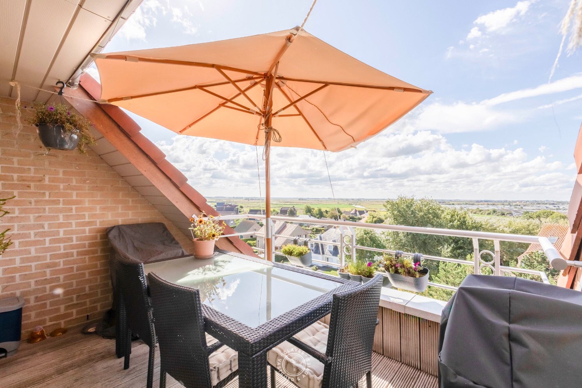Ruim duplex-appartement met twee terrassen en garagebox aan de jachthaven van Blankenberge