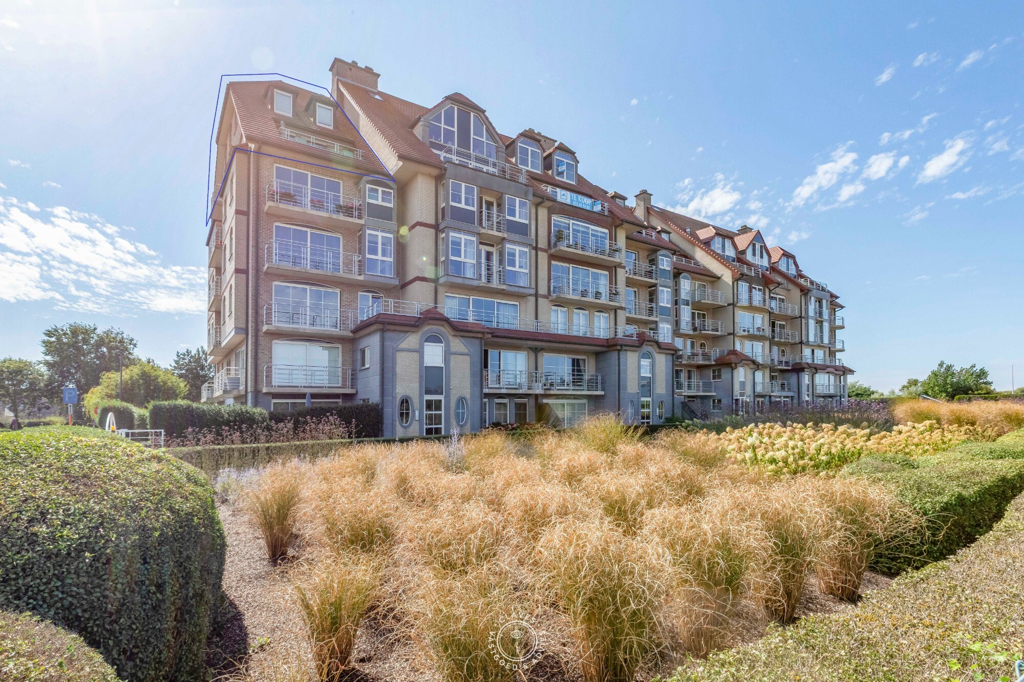 Ruim duplex-appartement met twee terrassen en garagebox aan de jachthaven van Blankenberge