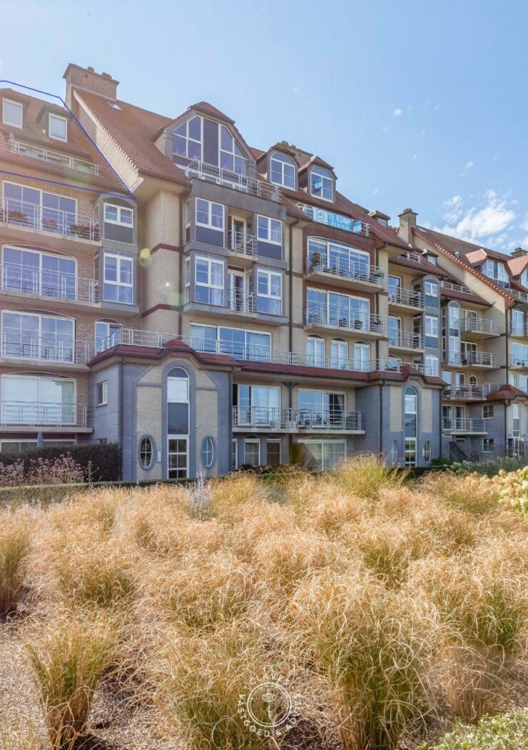 Ruim duplex-appartement met twee terrassen en garagebox aan de jachthaven van Blankenberge