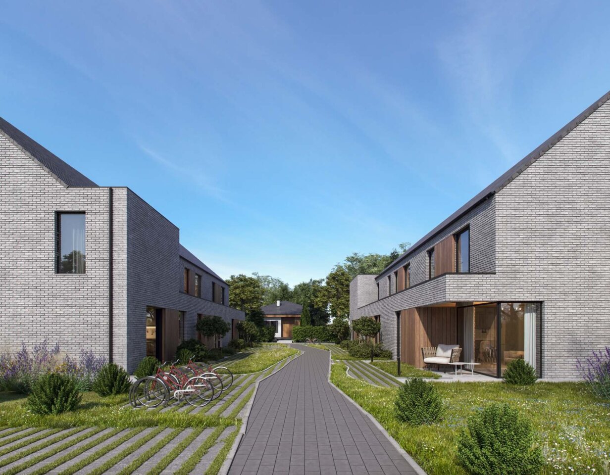 Moderne en energiezuinige nieuwbouwwoning aan de rand van de stad