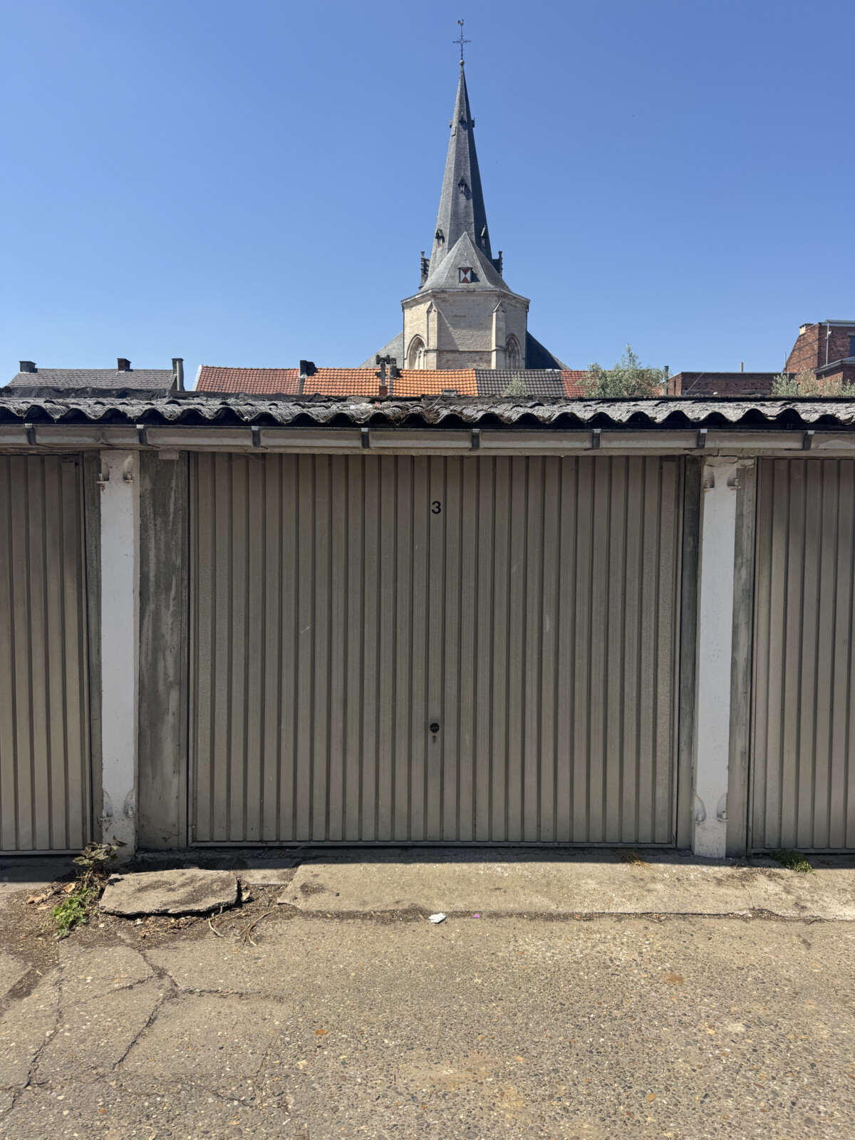 Garagebox op een steenworp van de Houtbriel