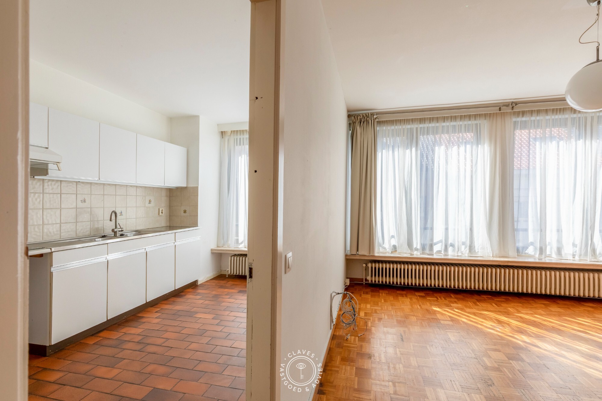 Appartement met 2 slaapkamers nabij Stationsstraat