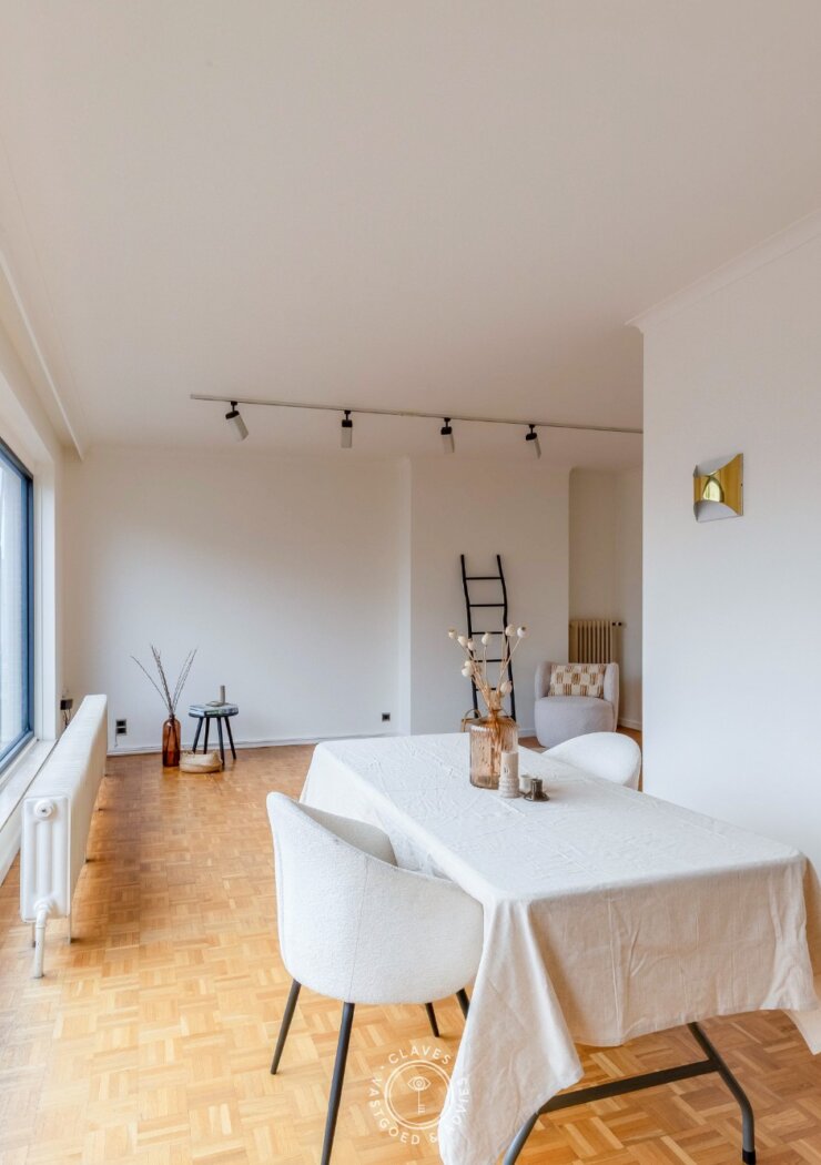 Dakappartement met ruim zuidgericht terras in centrum Sint-Niklaas