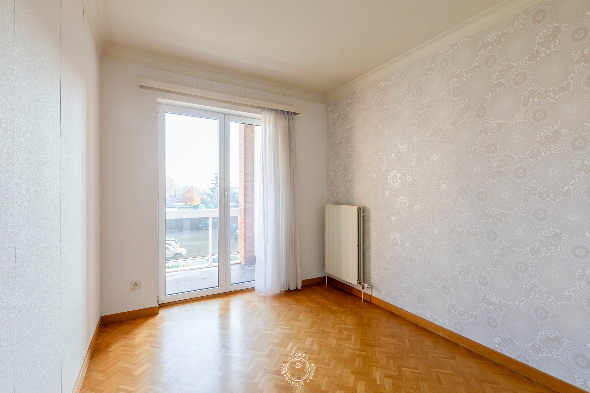 Centraal gelegen appartement met drie slaapkamers en veel lichtinval