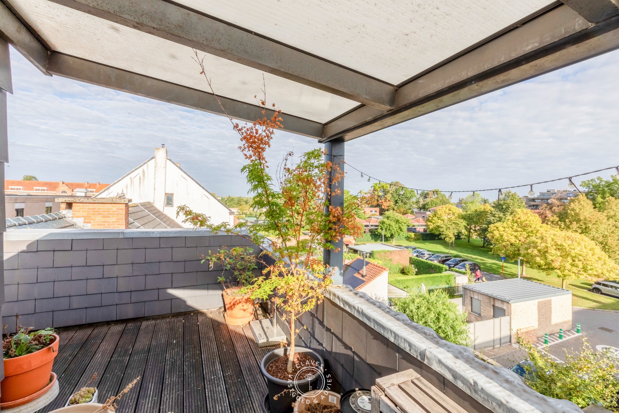 Gezellig 1-slaapkamerappartement met 2 terrassen en autostaanplaats