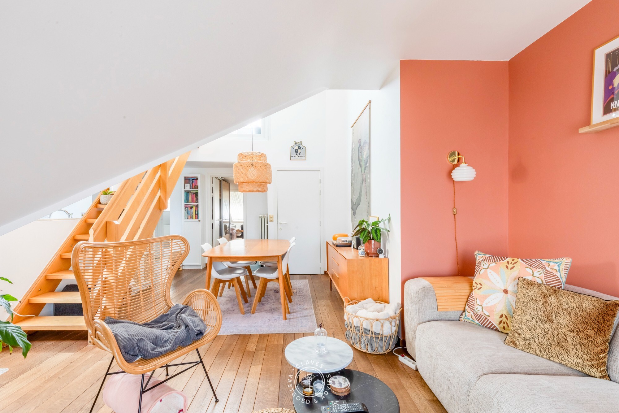 Gezellig 1-slaapkamerappartement met 2 terrassen en autostaanplaats