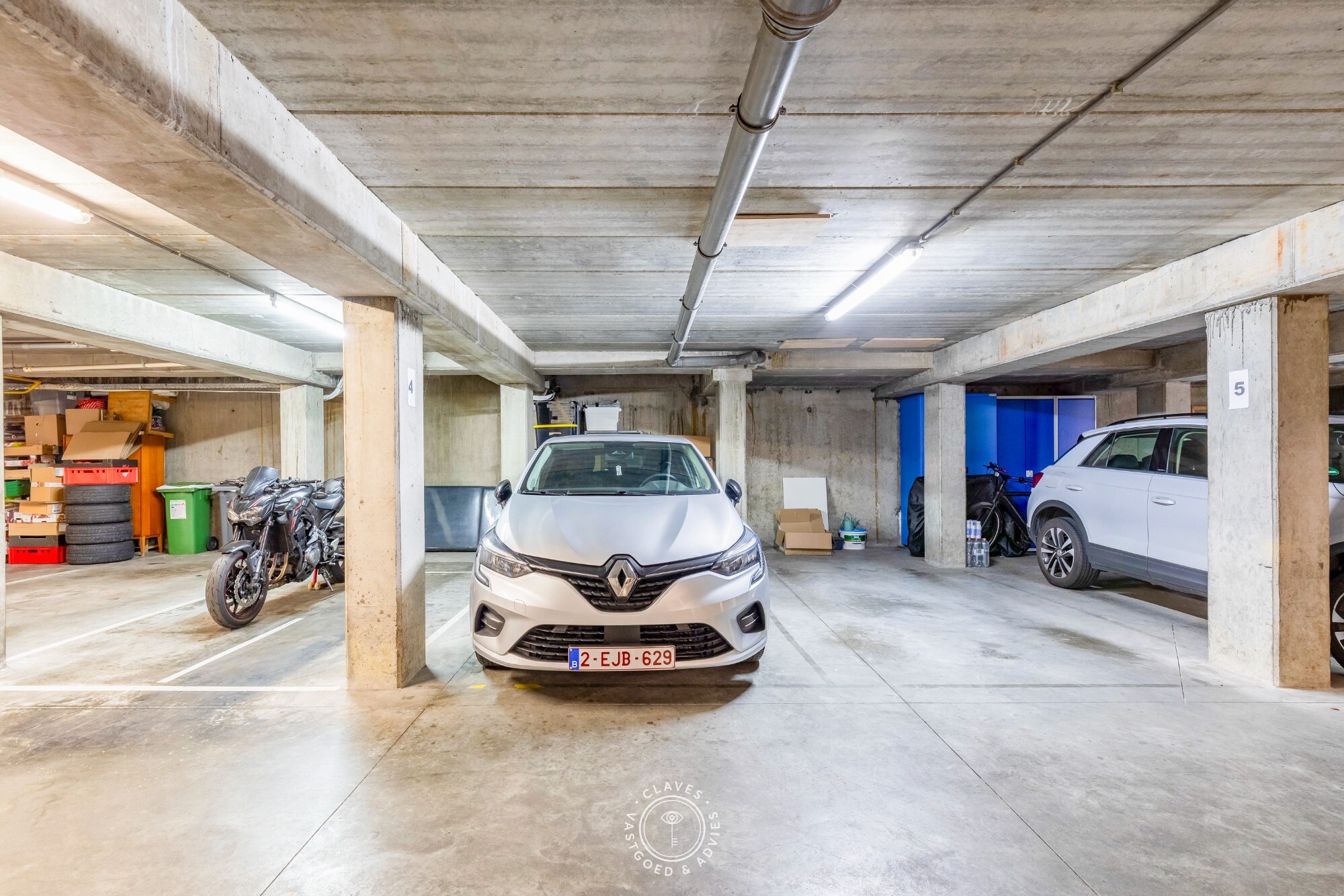 Gezellig 1-slaapkamerappartement met 2 terrassen en autostaanplaats