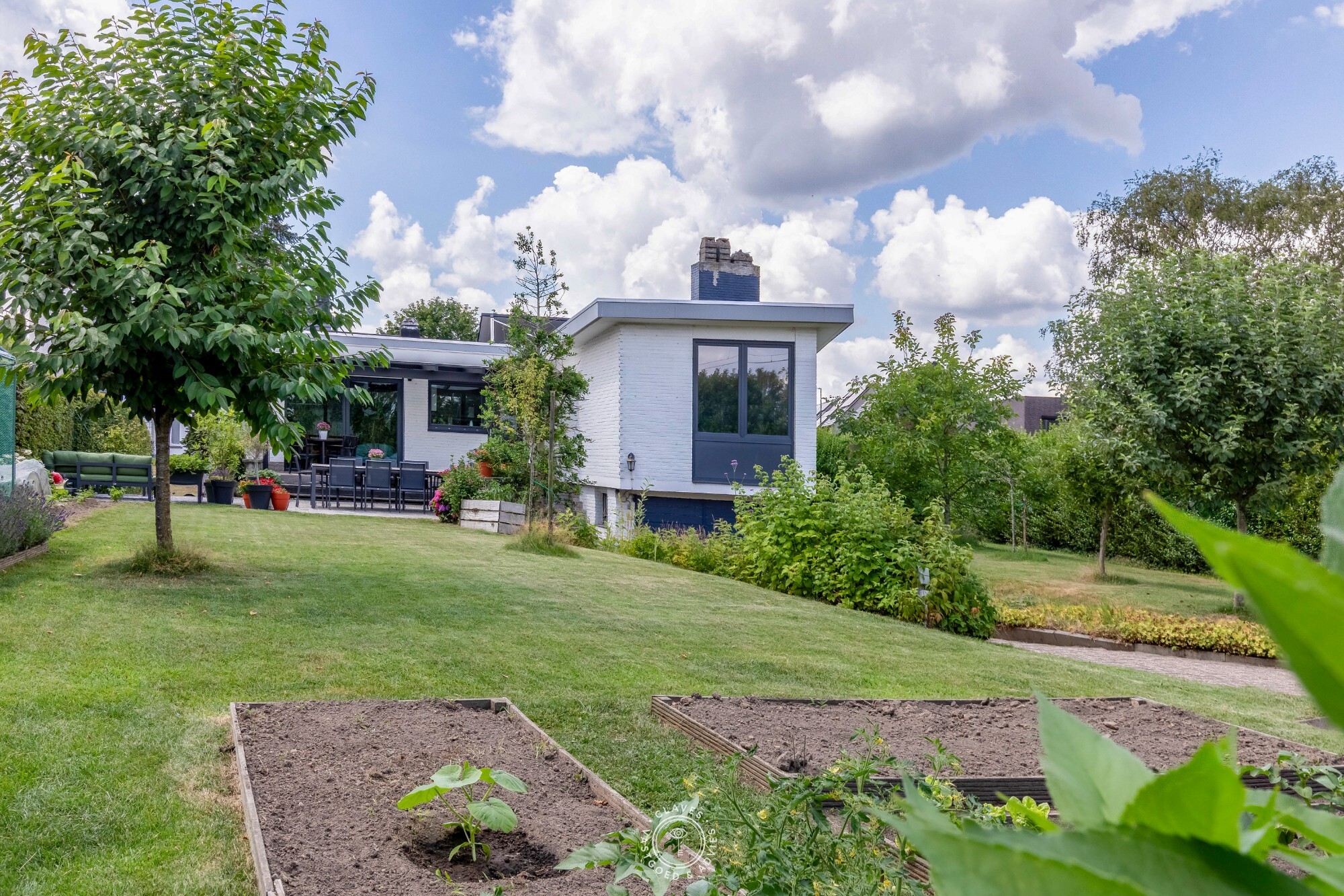 Gelijkvloers wonen op een prachtig perceel