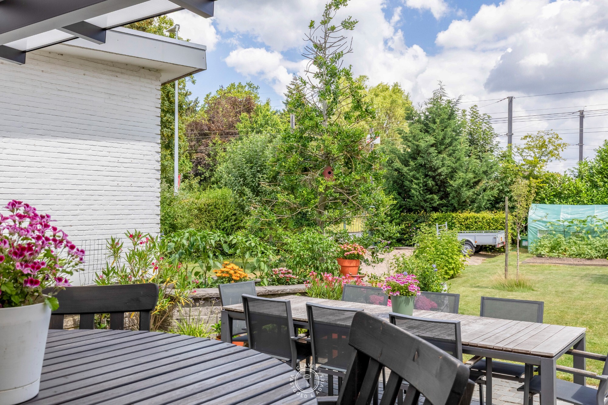 Gelijkvloers wonen op een prachtig perceel