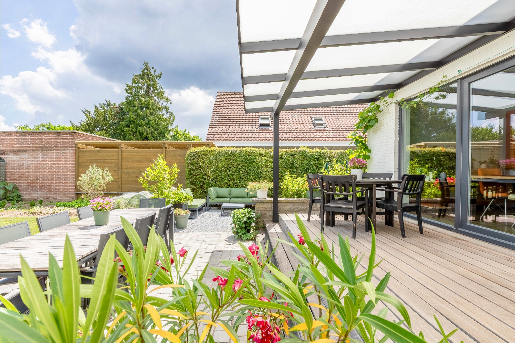 Gelijkvloers wonen op een prachtig perceel