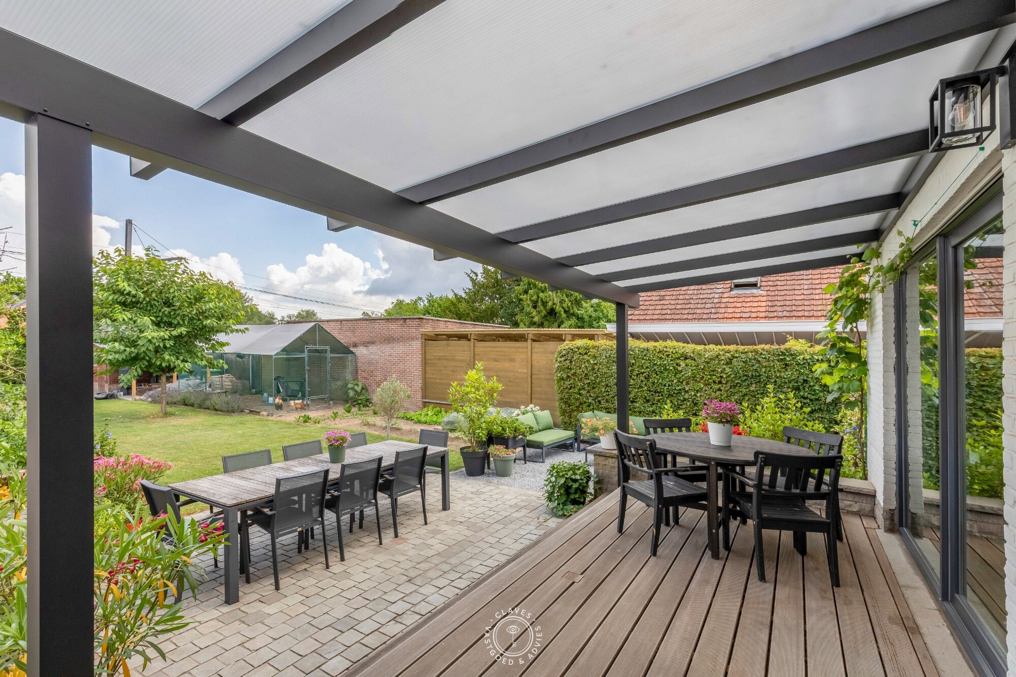 Gelijkvloers wonen op een prachtig perceel