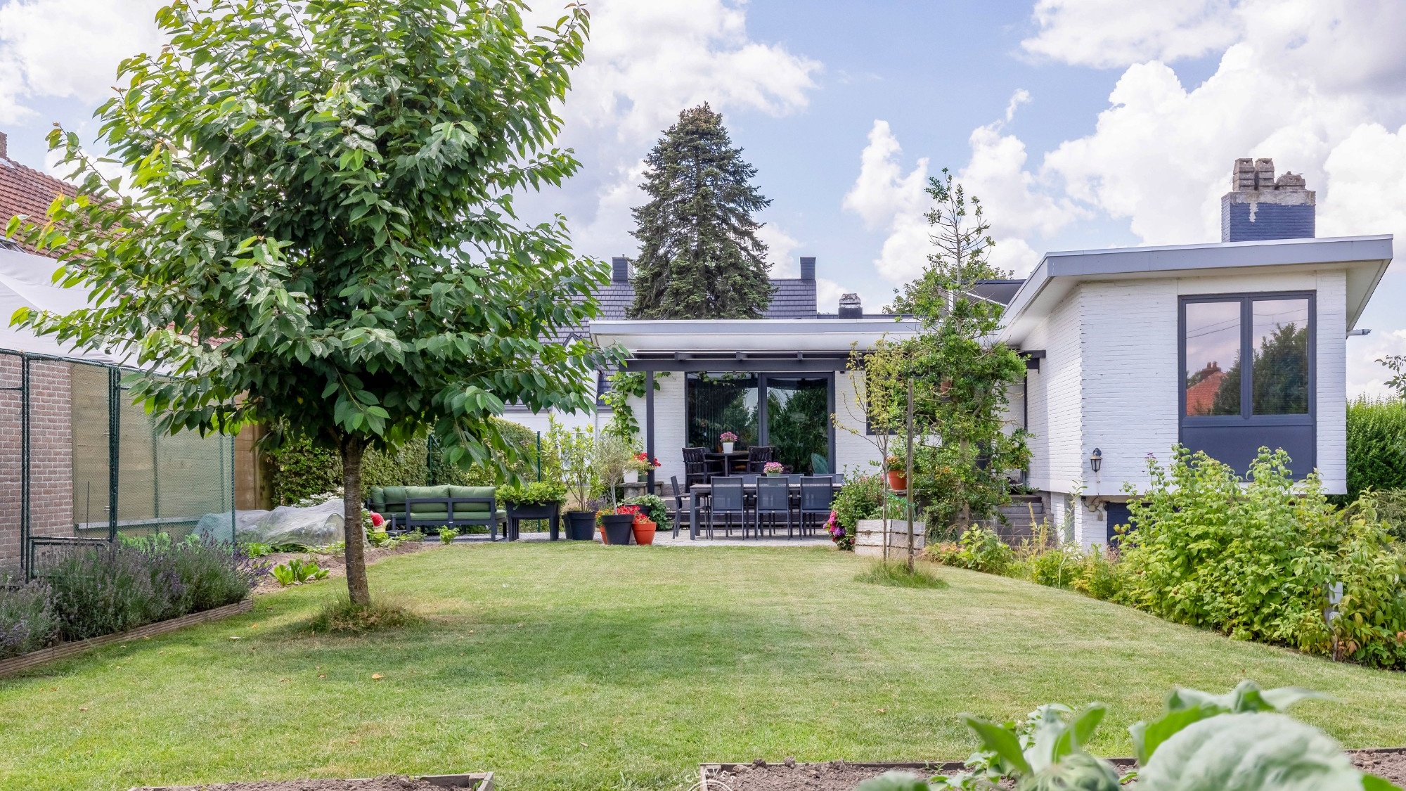 Gelijkvloers wonen op een prachtig perceel
