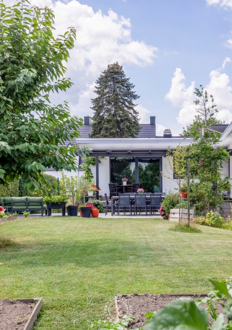 Gelijkvloers wonen op een prachtig perceel