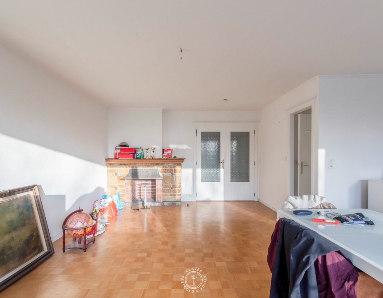 Ruim en lichtrijk hoekappartement met 2 slaapkamers