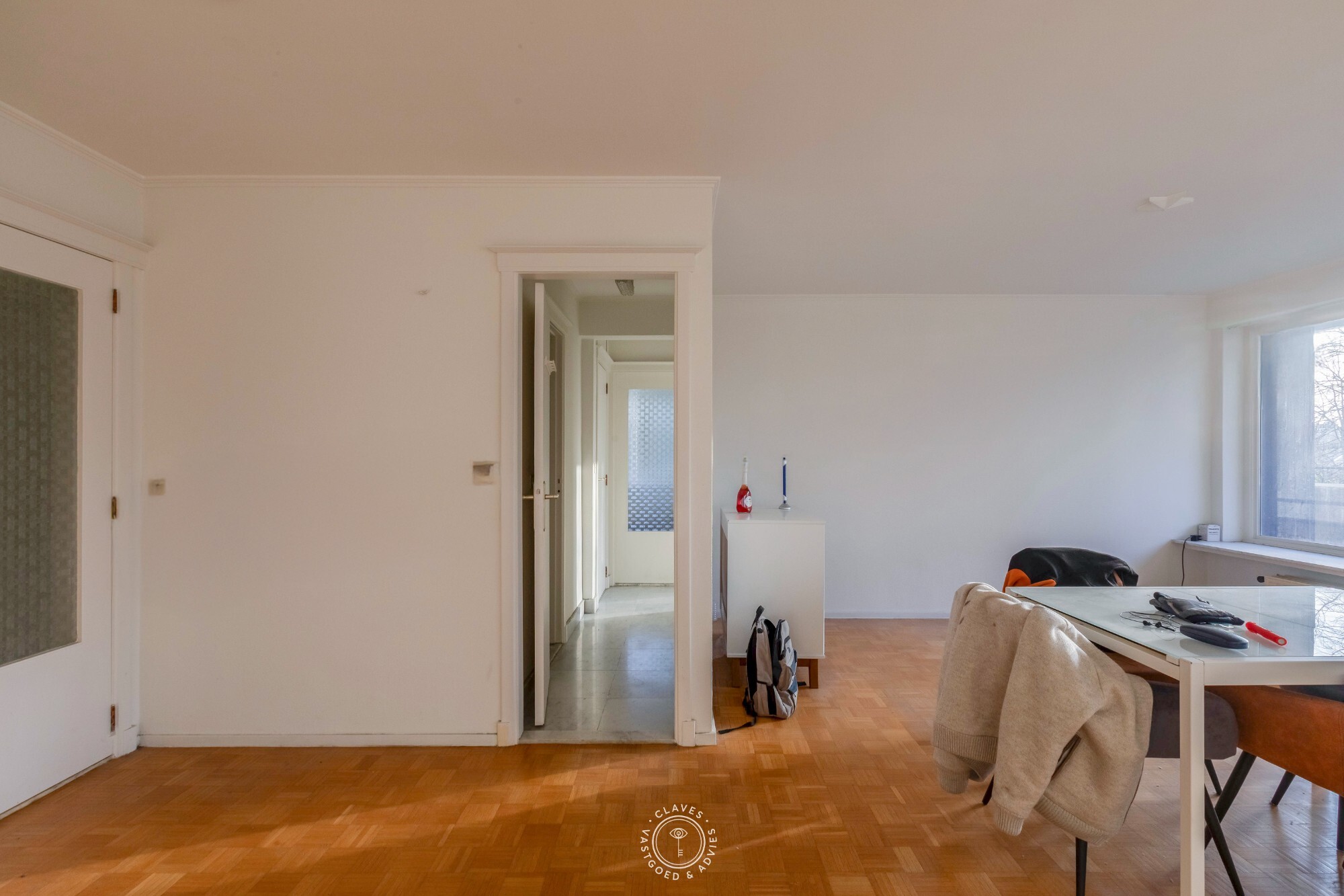 Ruim en lichtrijk hoekappartement met 2 slaapkamers