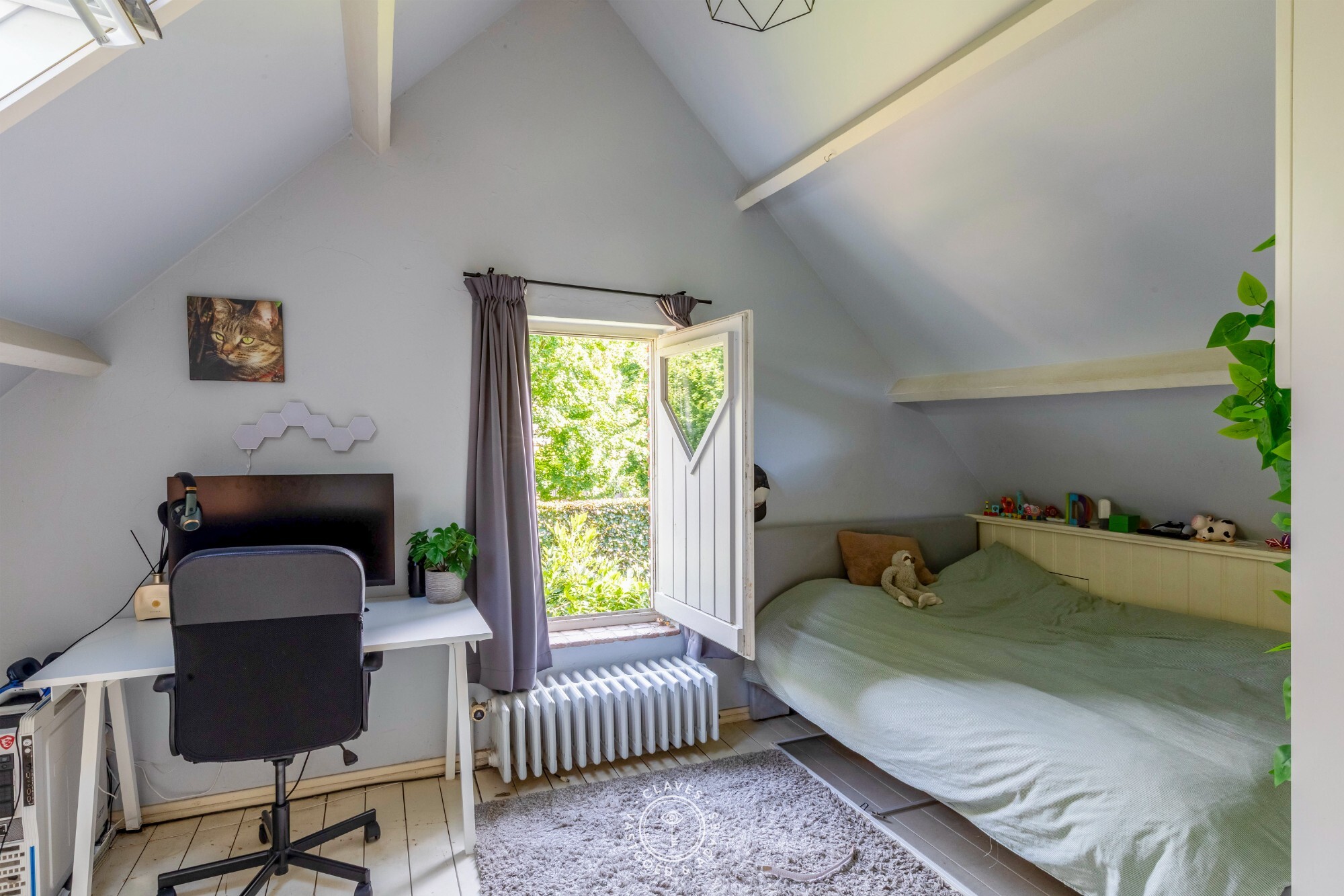 Villa met karakter, zwembad en een zee aan groen in Waasmunster