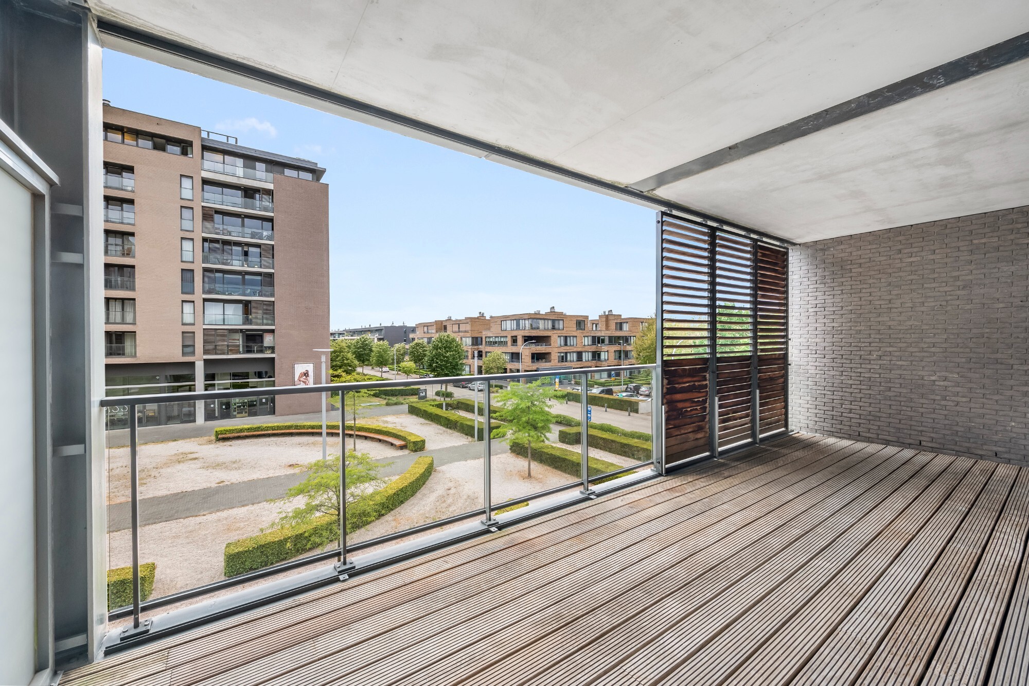 Lichtrijk appartement met Schelde-zicht, 2 slaapkamers en 2 parkeerplaatsen aan het Georges Van Dammeplein in Temse