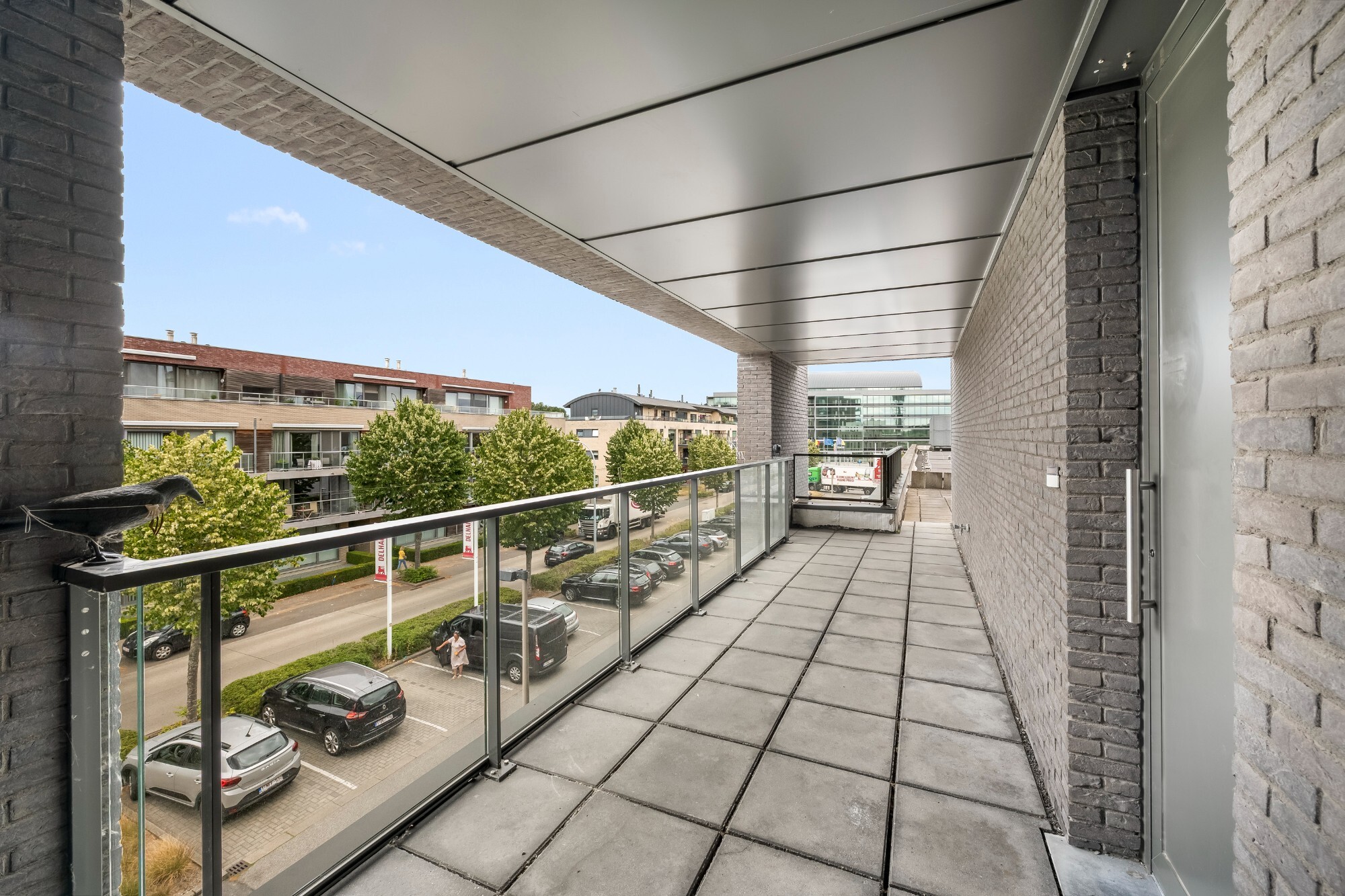 Lichtrijk appartement met Schelde-zicht, 2 slaapkamers en 2 parkeerplaatsen aan het Georges Van Dammeplein in Temse