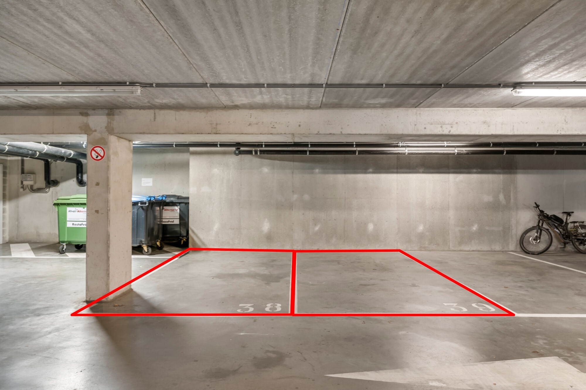 Lichtrijk appartement met Schelde-zicht, 2 slaapkamers en 2 parkeerplaatsen aan het Georges Van Dammeplein in Temse
