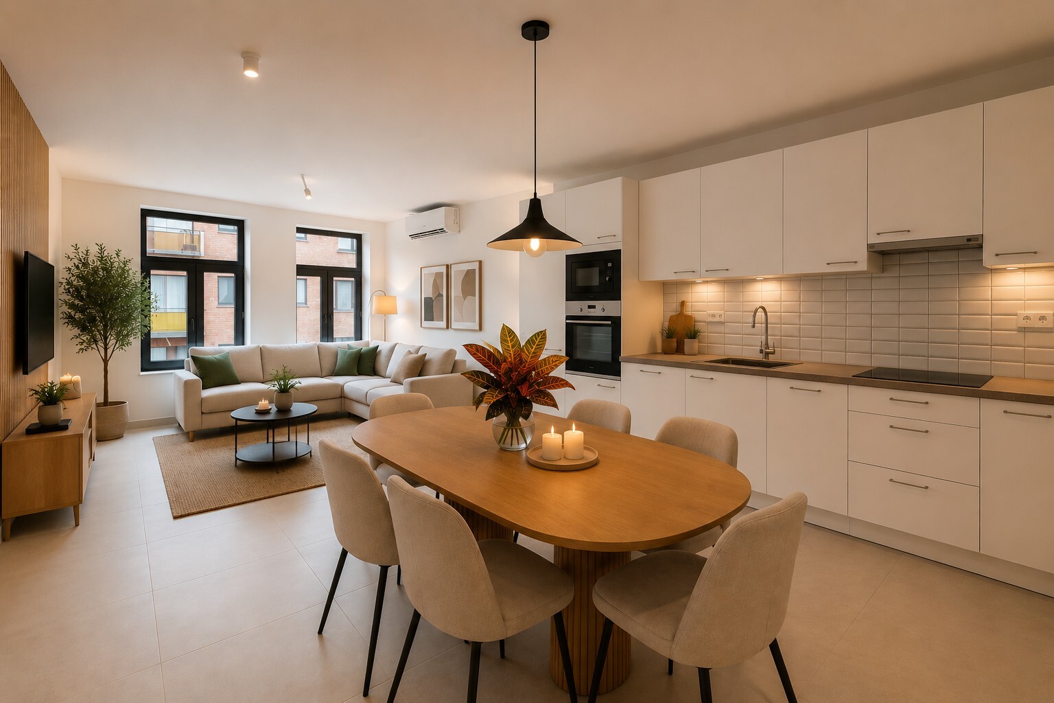 Gerenoveerd appartement met A-label in het hartje van Lokeren