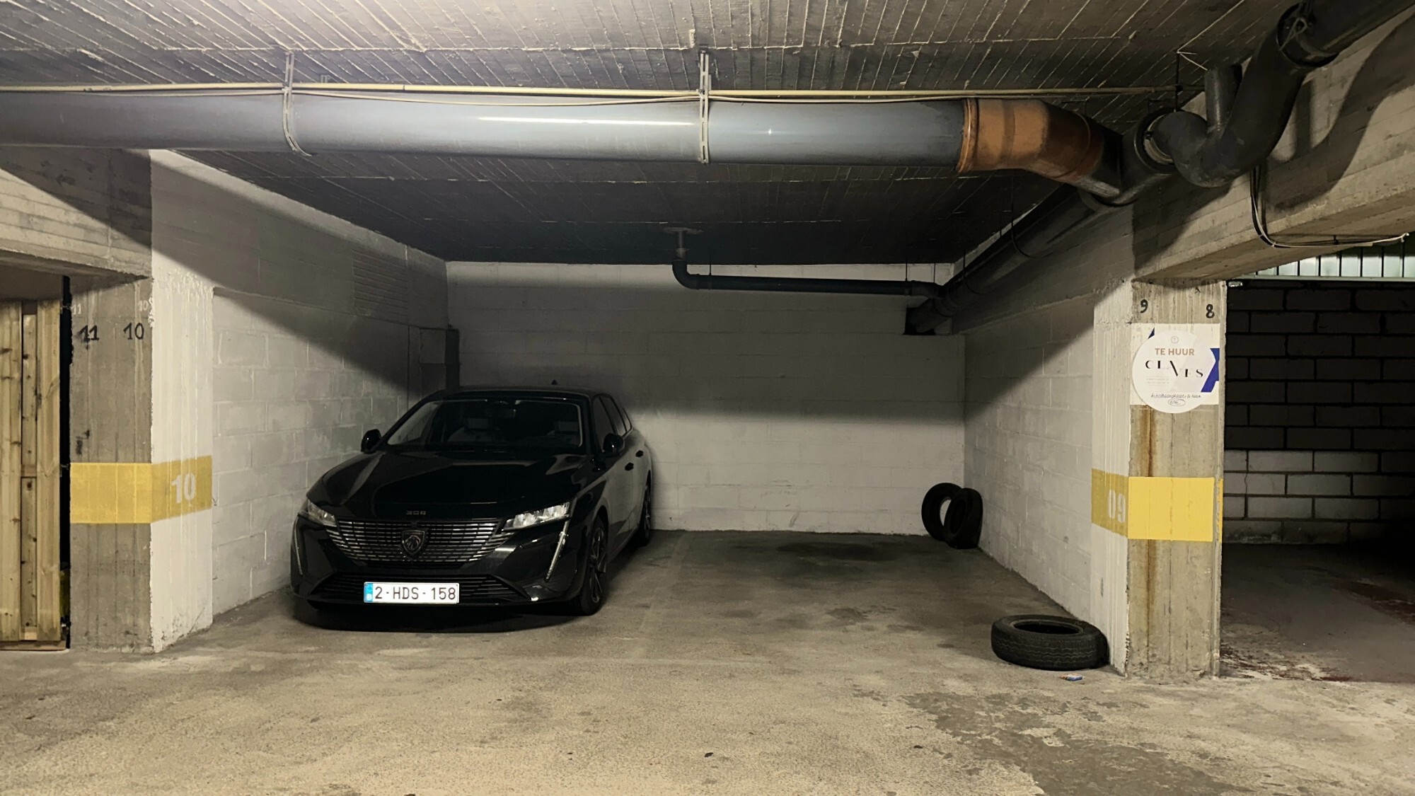 Centraal gelegen autostaanplaats