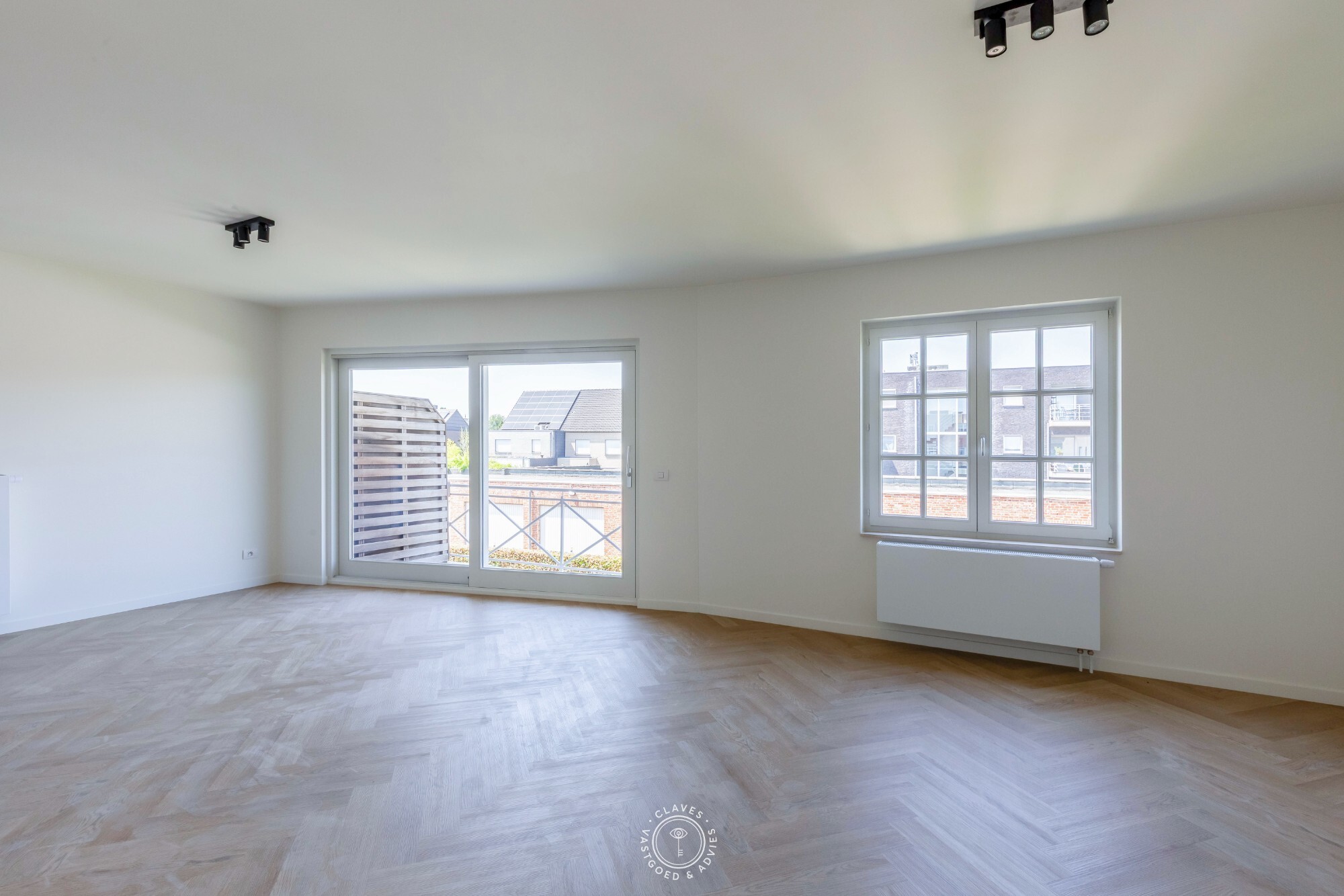 Doordacht drieslaapkamerappartement op residentiële locatie