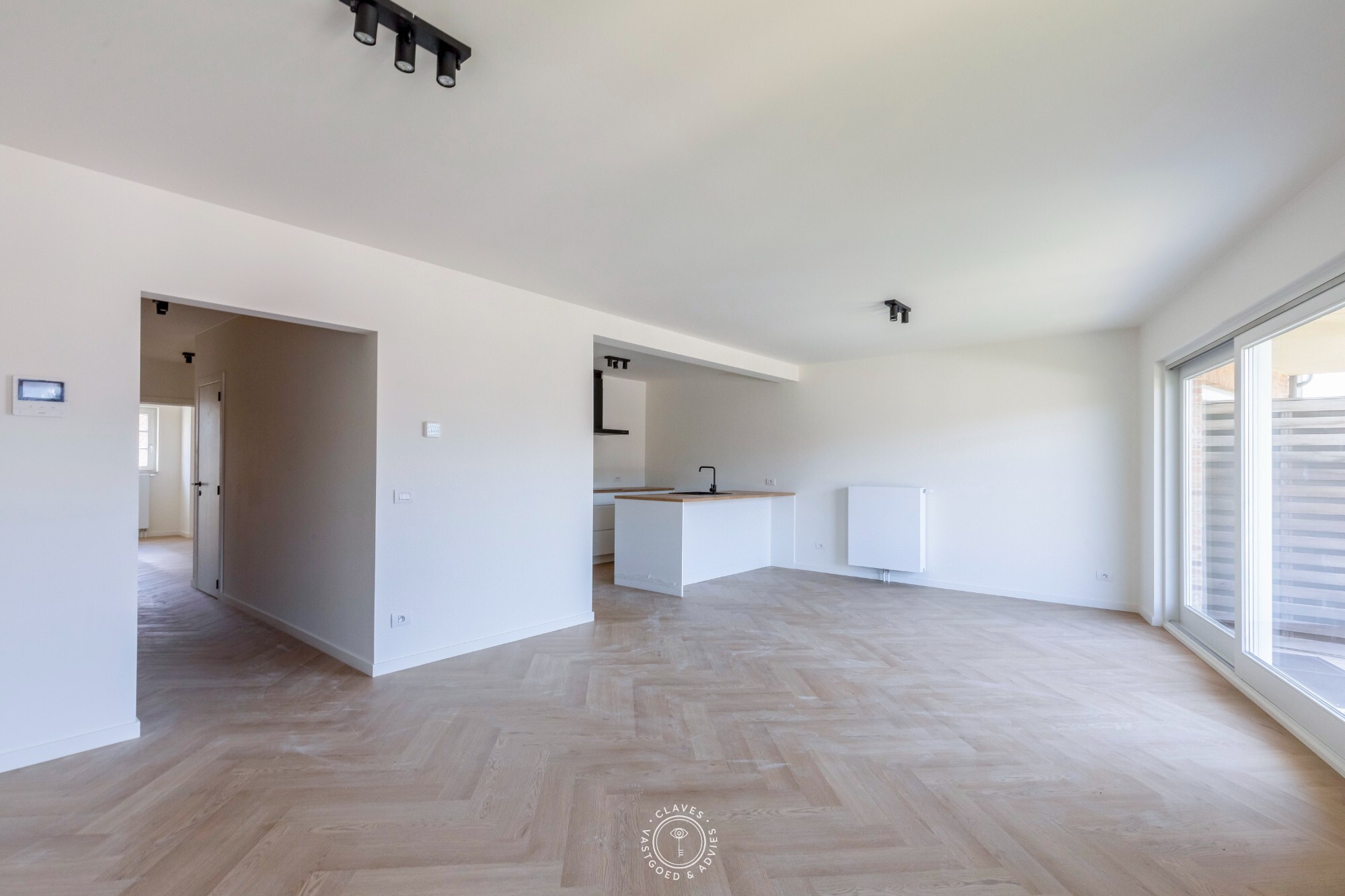 Doordacht drieslaapkamerappartement op residentiële locatie